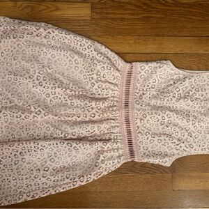 Altar'd State Blush Lace Dress